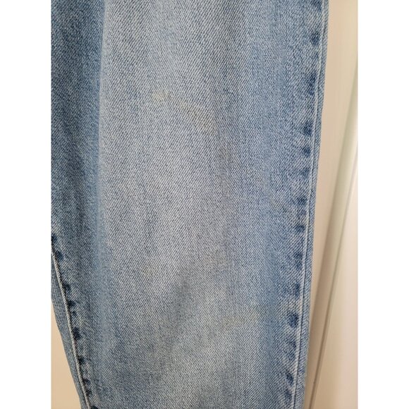 Levis High Waisted Mom Tapered Leg Jean Blue Denim Women's W30 L27 - Picture 6 of 9
